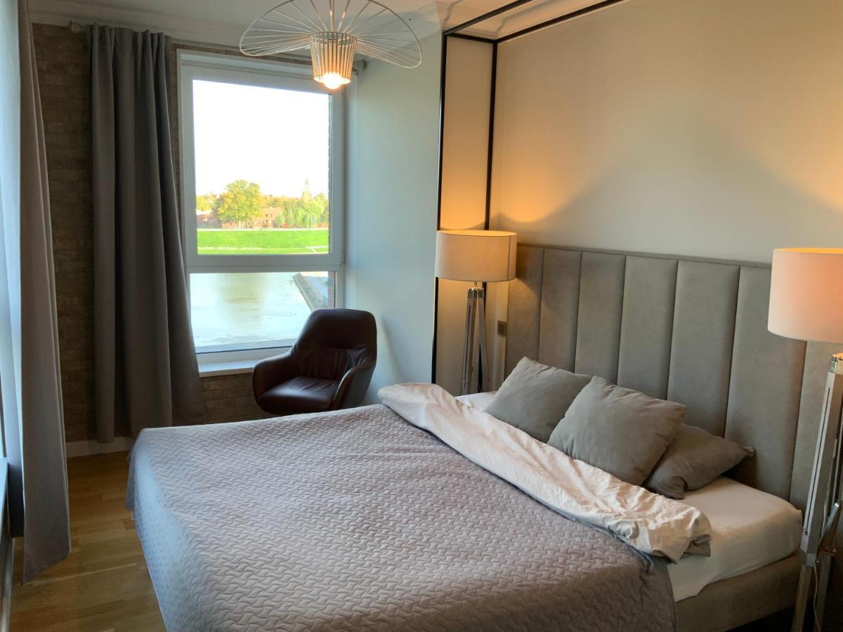 Riverside Apartment Self Check-In Klaipėda Eksteriør bilde